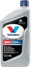 Load image into Gallery viewer, Valvoline HP 60W Racing Oil VR1 1 Quart Valvoline 822403-C