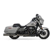 Load image into Gallery viewer, Vance &amp; Hines 17-23 Harley Davidson CVO/Touring Hi-Output Slip on Exhaust - Dark Chrome - Side View