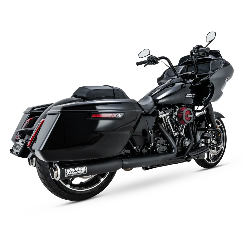 Vance & Hines 17-24 Harley-Davidson Touring Supersport Slip-On - Black - Main Product View