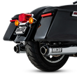 Load image into Gallery viewer, Vance &amp; Hines 17-24 Harley-Davidson Touring Supersport Slip-On - Chrome - Side View