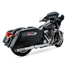Load image into Gallery viewer, Vance &amp; Hines 17-24 Harley-Davidson Touring Supersport Slip-On - Chrome - Installation View