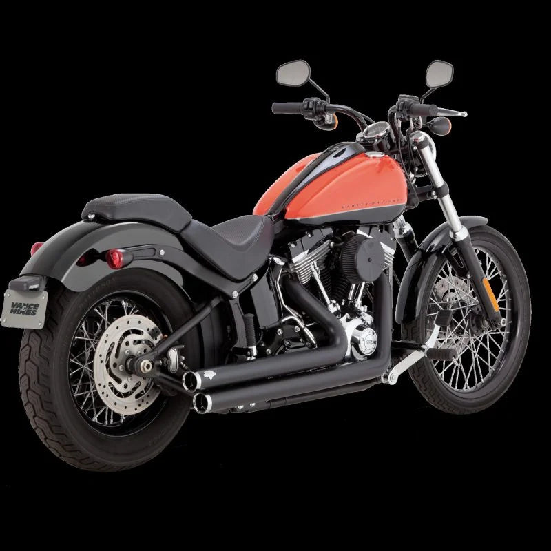 Vance & Hines 18-22 Harley Davidson Softail/ Big Shots Staggered PCX Full System Exhaust - Black