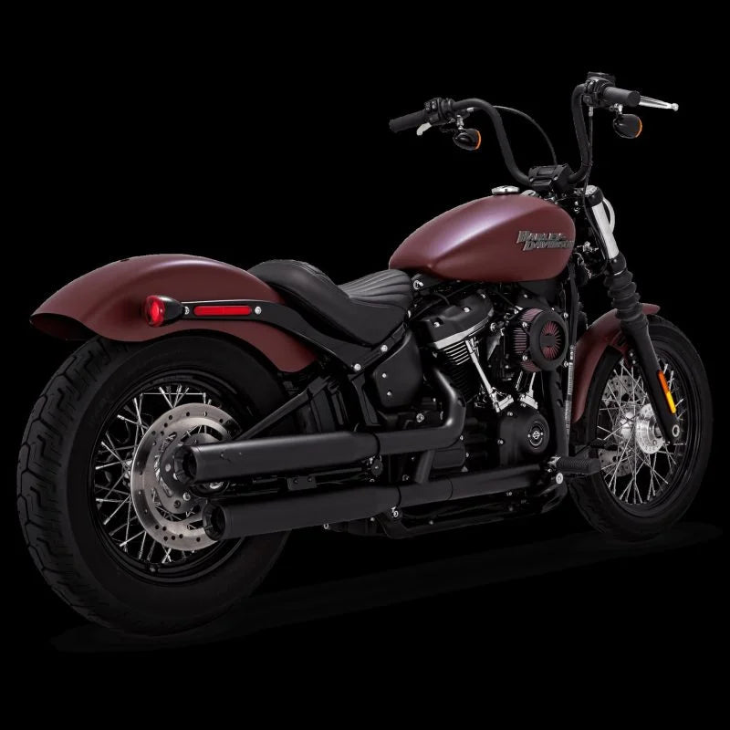 Vance & Hines 18-22 Harley Davidson Softail Eliminator 300 PCX Slip-Ons Exhaust - Black - Main Product View