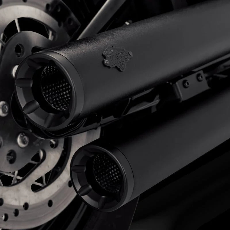 Vance & Hines 18-22 Harley Davidson Softail Eliminator 300 PCX Slip-Ons Exhaust - Black - Side View