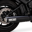 Load image into Gallery viewer, Vance &amp; Hines 2025 Narrow Tire Softail Supersport Slip-On - Black - Back View