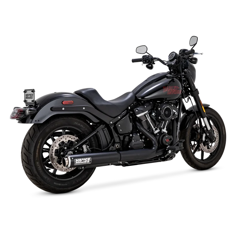 Vance & Hines 2025 Narrow Tire Softail Supersport Slip-On - Black - Additional View 5