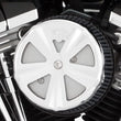 Load image into Gallery viewer, Vance &amp; Hines Chrome Skullcap Crown Intake Cover