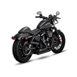 Load image into Gallery viewer, Vance &amp; Hines HD 18-22 Fatboy/Blackout Shortshots Staggered PCX Full System Exhaust - Side View