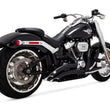 Load image into Gallery viewer, Vance &amp; Hines HD 18-22 Fatboy/Breakout Big Radius 2-2 Black PCX Full System Exhaust