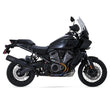 Load image into Gallery viewer, Vance &amp; Hines HD 21-22 Pan America Hi-Output 450 S/O Black Slip-On Exhaust - Side View