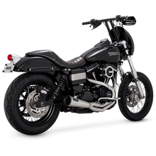 Load image into Gallery viewer, Vance &amp; Hines HD Dyna 91-17 Upsweep SS 2-1 PCX Full System Exhaust - Main Product View