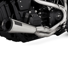 Load image into Gallery viewer, Vance &amp; Hines HD Dyna 91-17 Upsweep SS 2-1 PCX Full System Exhaust - Side View