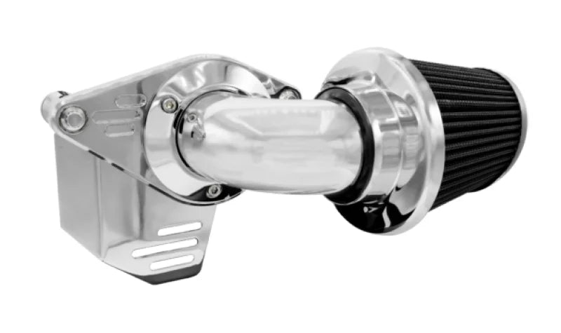 Vance & Hines HD Multi Fit VO2 90 Deg Intake Kit Chrome - Side View