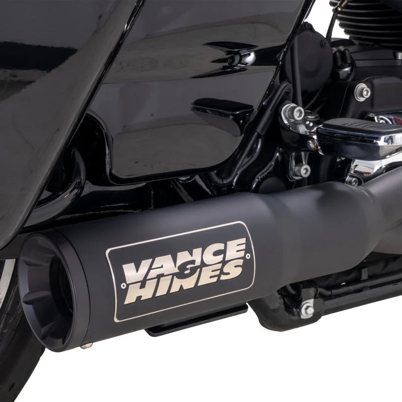 Vance & Hines HD  Touring 17-22 HO 2-1 Black Full System Exhaust - Main Product View