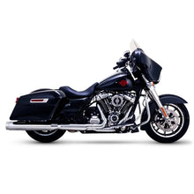 Load image into Gallery viewer, Vance &amp; Hines HD Touring 95-16 Torquer 450 Chrome Slip-On Exhaust - Side View
