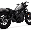 Load image into Gallery viewer, Vance &amp; Hines HONDA 17-20 Rebel S/O Black Slip-On Exhaust - Main Product View