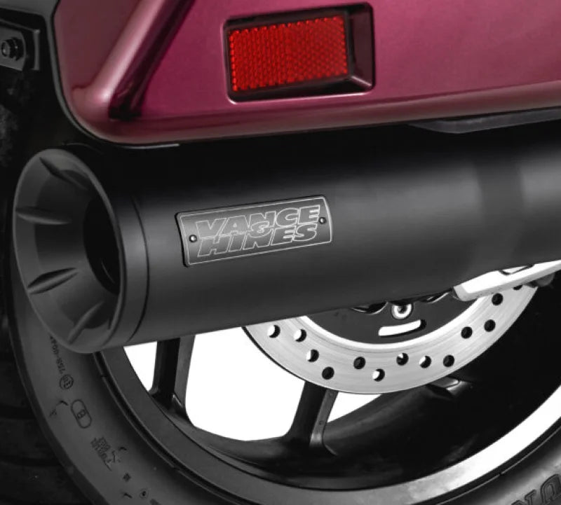 Vance & Hines HONDA 17-20 Rebel S/O Black Slip-On Exhaust - Installation View