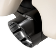 Load image into Gallery viewer, Vance &amp; Hines Harley-Davidson M8 Touring Razorback 450 Slip-ons - Black - Back View