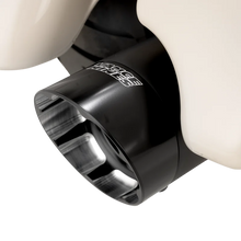 Load image into Gallery viewer, Vance &amp; Hines Harley-Davidson M8 Touring Razorback 450 Slip-ons - Black - Back View