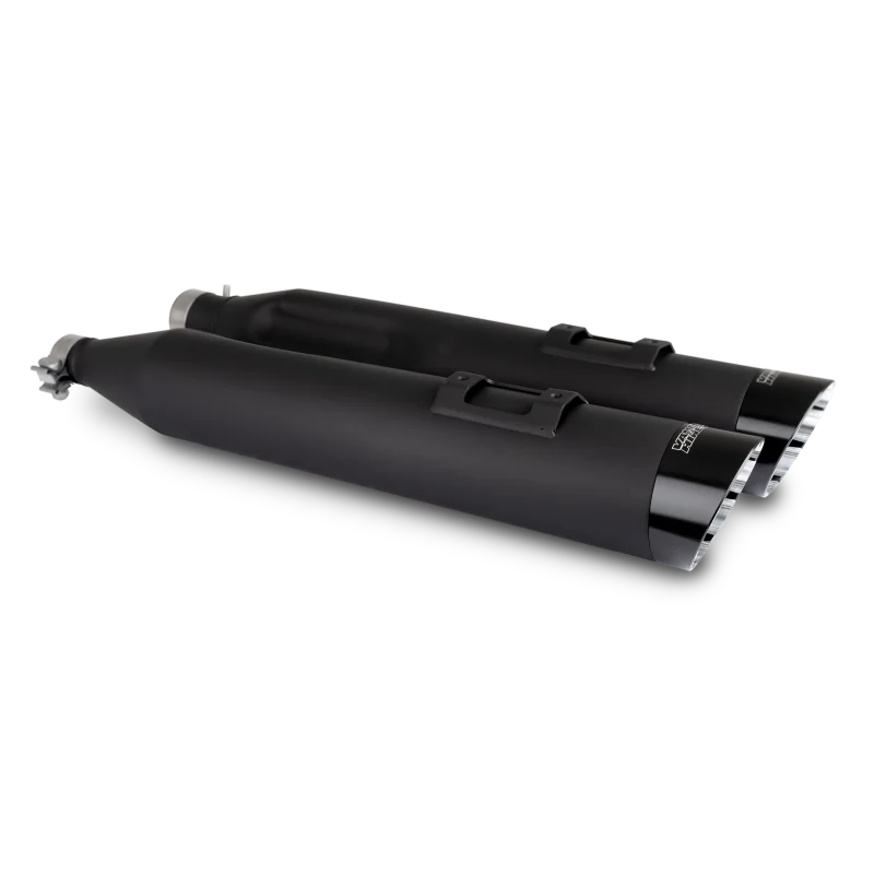 Vance & Hines Harley-Davidson M8 Touring Razorback 450 Slip-ons - Black - Additional View 6