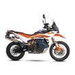 Load image into Gallery viewer, Vance &amp; Hines KTM 790/890 Adventure / Husqvarna Norden 901 Adventure Hi-Output 450 Slip-on Exhaust - Back View