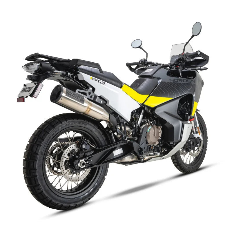 Vance & Hines KTM 790/890 Adventure / Husqvarna Norden 901 Adventure Hi-Output 450 Slip-on Exhaust - Installation View