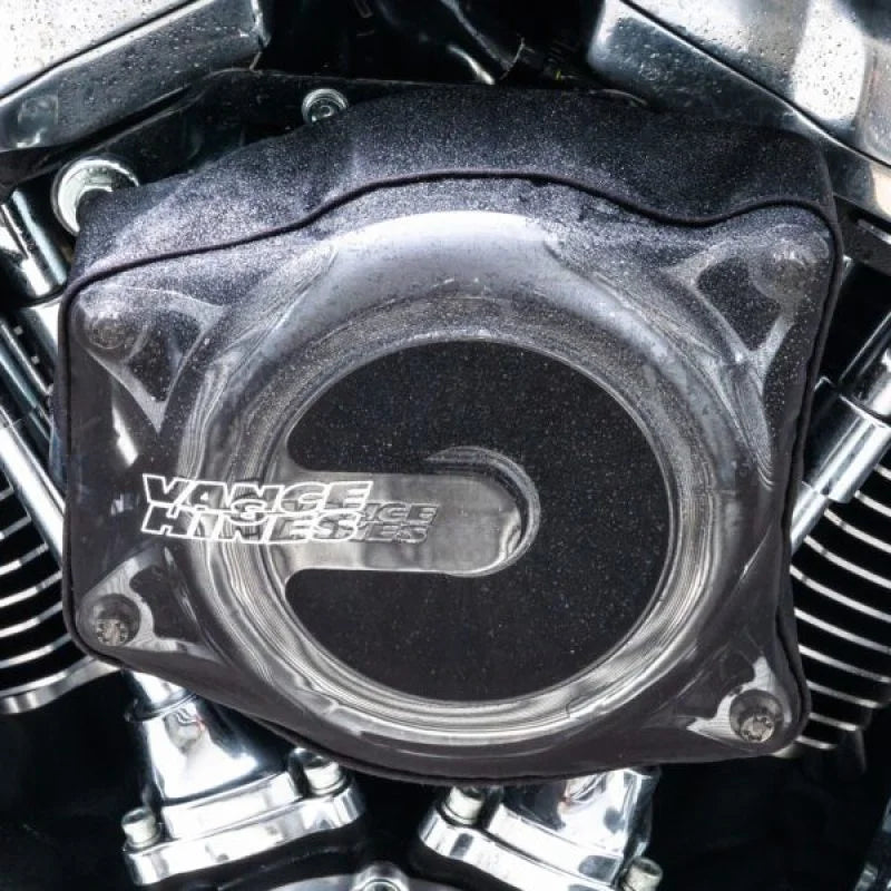 Vance & Hines VO2 Billet Pre Filter - Side View