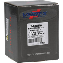 Load image into Gallery viewer, Vertex Piston 18-21 Beta RR 2T 300 300cc Cast Replica Piston Kit - Back View