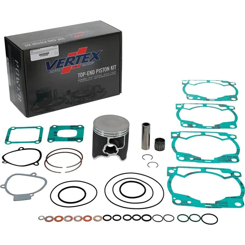 Vertex Piston 18-22 KTM 300 EXC TPI 300cc Top End Piston Kit - Back View