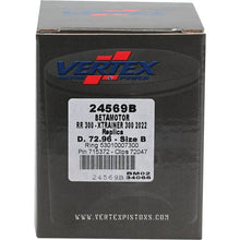 Load image into Gallery viewer, Vertex Piston 22-24 Beta RR 2T 300 300cc Cast Replica Piston Kit - Installation View