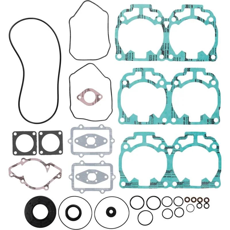 Vertex Pistons 05-06 Expedition 600 HO SDI/10 Expedition SE 600 HO SDI Complete Gasket Kit w/ Seals - Side View