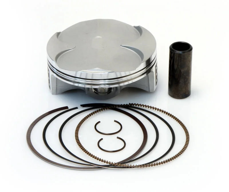 Vertex Pistons Forged High Compression Piston Kit - 14.0:1 Compression Ratio fits 2016-2017 Honda CRF250R
