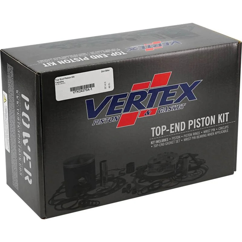 Vertex Pistons Top End Piston Kit fits 2019-2023 Yamaha YZ 85 85CC - Installation View