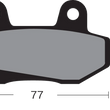 Load image into Gallery viewer, Vesrah Semi-Metallic Brake Pads - Side View