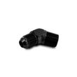 Load image into Gallery viewer, Vibrant -10 AN to 3/4in NPT 45 Degree Adapter Fittings - Aluminum - Side View