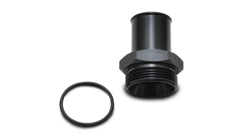 Vibrant -10 ORB to 3/8in Hose Barb Straight Fitting - Aluminum - Main Product View