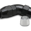 Load image into Gallery viewer, Vibrant -10AN 45 Degree Hose End Fitting for PTFE Lined Hose - Main Product View