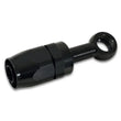 Load image into Gallery viewer, Vibrant -10AN Banjo Hose End Fitting for use with M12 or 7/16in Banjo Bolt - Aluminum Black - Side View