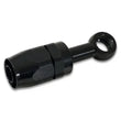 Load image into Gallery viewer, Vibrant -10AN Banjo Hose End Fitting for use with M12 or 7/16in Banjo Bolt - Aluminum Black - Side View