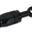 Load image into Gallery viewer, Vibrant -10AN Banjo Hose End Fitting for use with M16 or 5/8in Banjo Bolt - Aluminum Black - Back View