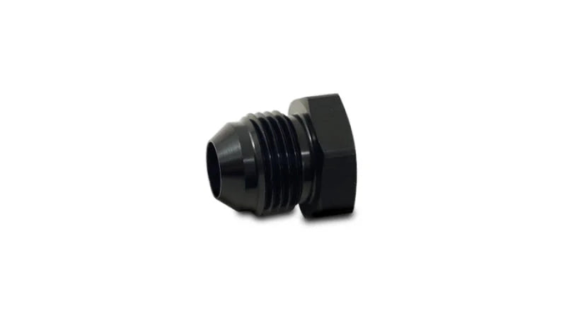 Vibrant -10AN Flare Plugs - Aluminum - Side View
