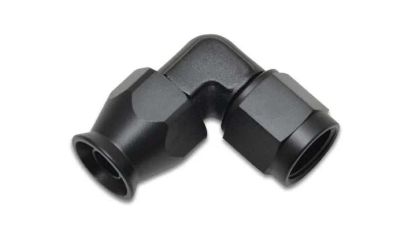 Vibrant -10AN Forged Aluminum Non Swivel Hose End for PTFE Lined Hose - Main Product View