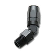 Load image into Gallery viewer, Vibrant -10AN Male NPT 45Degree Hose End Fitting - 3/8 NPT - Main Product View
