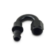 Load image into Gallery viewer, Vibrant -10AN Push-On 180 Deg Hose End Fitting - Aluminum - Side View