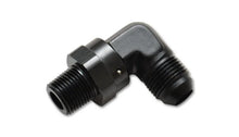 Load image into Gallery viewer, Vibrant -10AN to 3/8in NPT Male Swivel 90 Degree Adapter Fitting - Main Product View