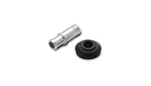 Load image into Gallery viewer, Vibrant 10mm (2/5in) O.D. Aluminum Vacuum Hose Fitting (includes Rubber Grommet) - Side View