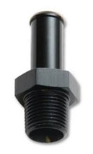 Load image into Gallery viewer, Vibrant 1/16in NPT to 1/4in Barb Straight Fitting - Aluminum - Detail View
