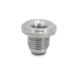 Load image into Gallery viewer, Vibrant -12 AN Male Weld Bung (1-3/8in Flange OD) - Mild Steel - Side View