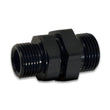 Load image into Gallery viewer, Vibrant -12 x -10 ORB Male to Male Union Adapter - Anodized Black - Side View