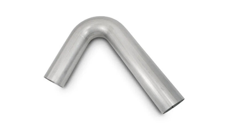 Vibrant 120 Degree Mandrel Bend 1.75in OD x 6in CLR 304 Stainless Steel Tubing - Side View